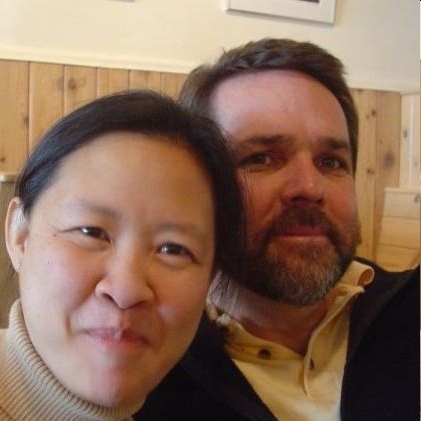 John Mok-Lamme and his wife 